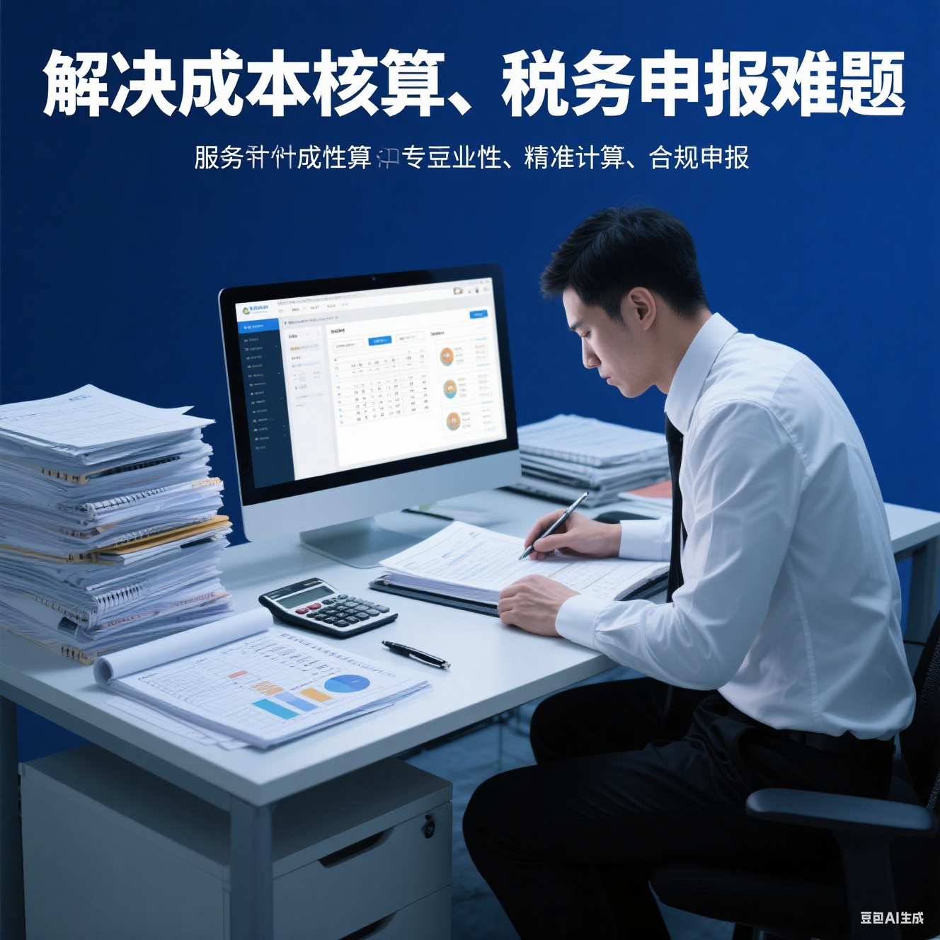 解决成本核算、税务申报难题